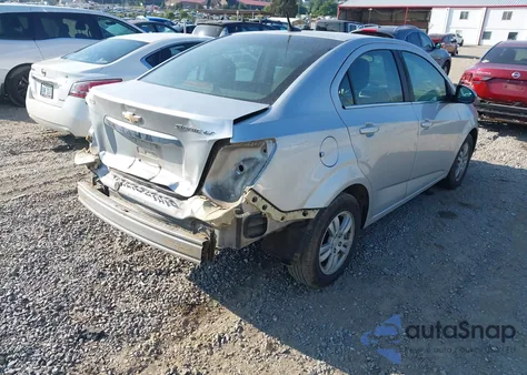 2013 Chevrolet Sonic Lt Auto из США, поврежденный, VIN 1G1JC5SH4D4217358